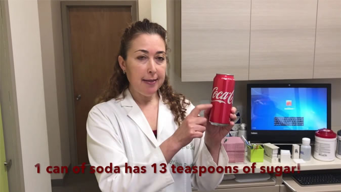 Tooth in Soda Experiment